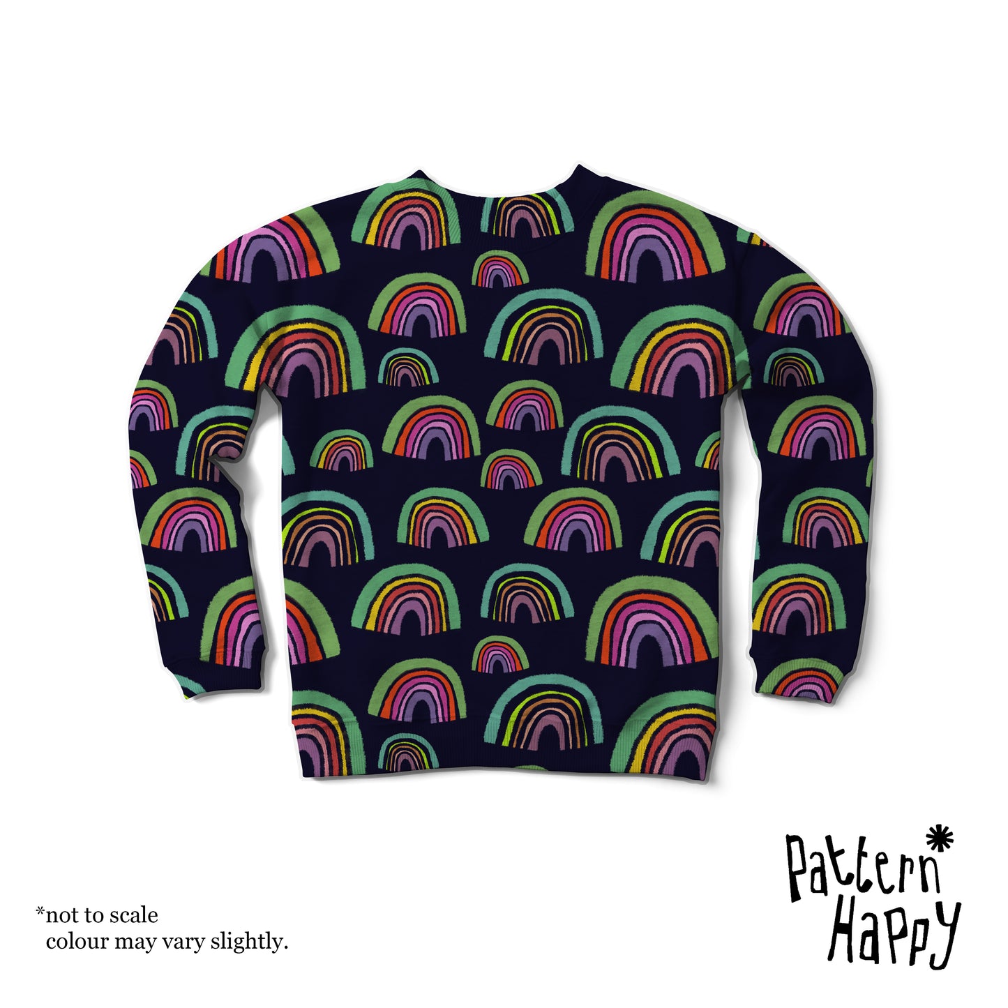 ****** NEW COLLECTION RAINBOWS on Navy