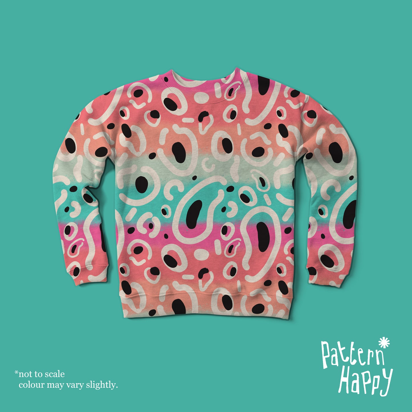 Animal Print on Ombre, 0.5 Metres