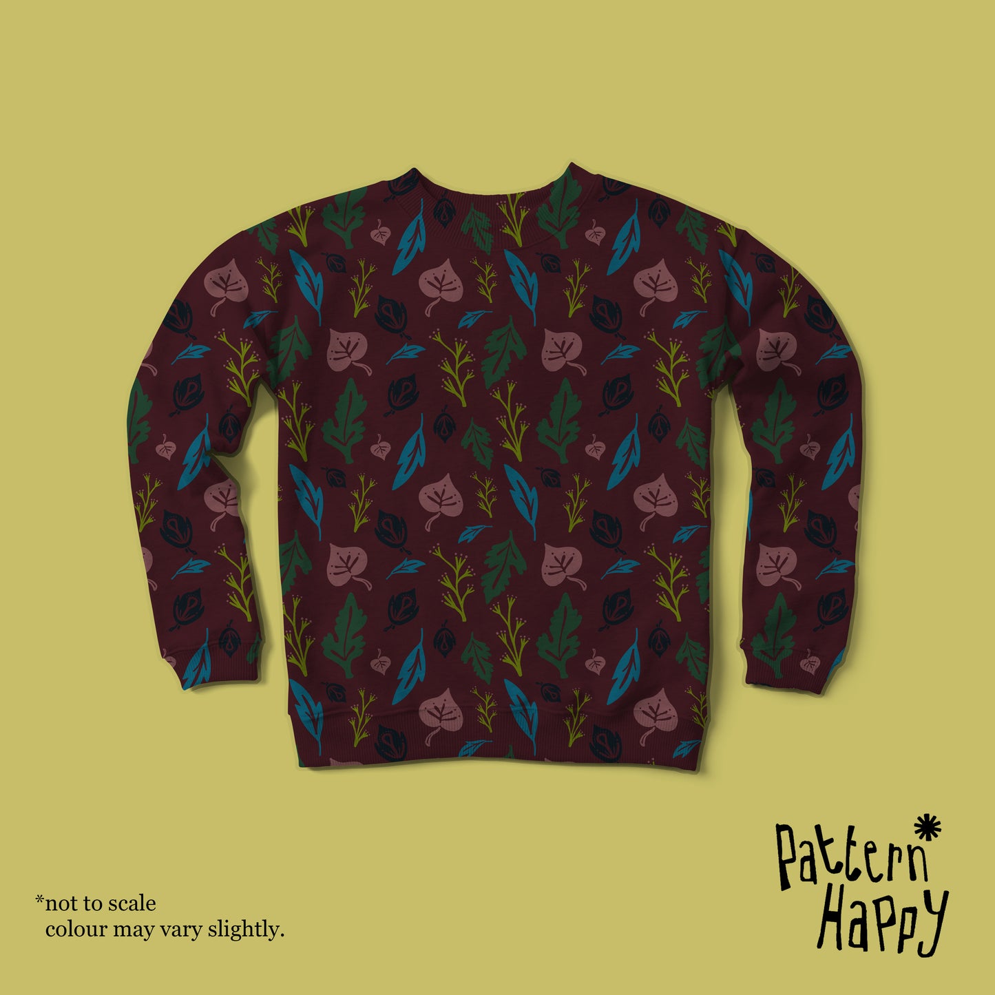 **NEW COLLECTION* WM Pattern on Light Blue - 0.5 Metres