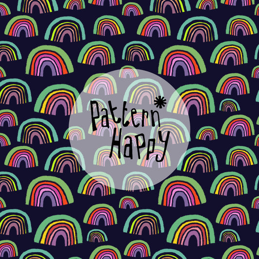 ****** NEW COLLECTION RAINBOWS on Navy